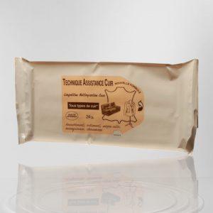 lingette d'entretien cuir pour fauteuil et siège automobile