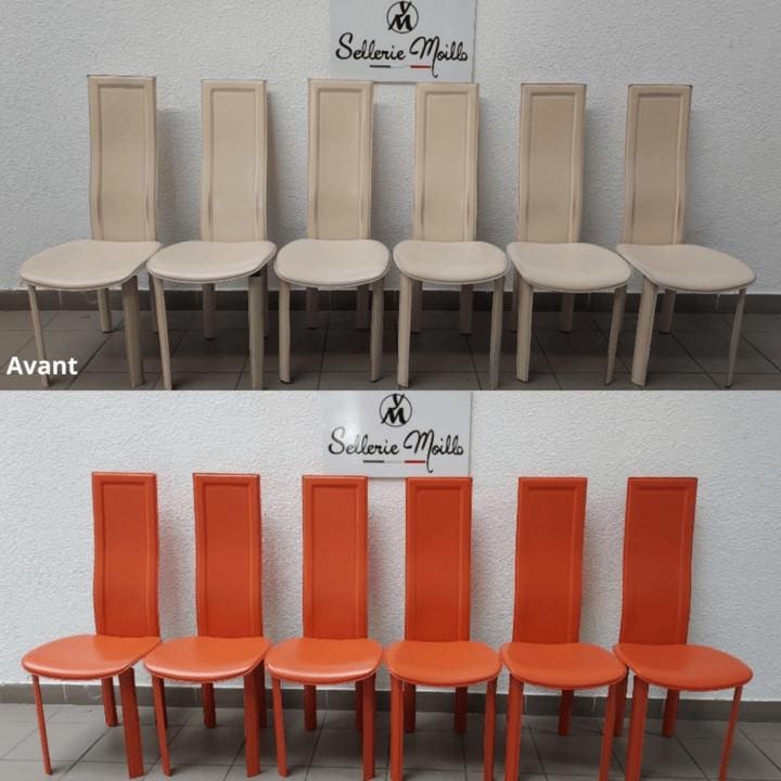 chaise cuir rénover