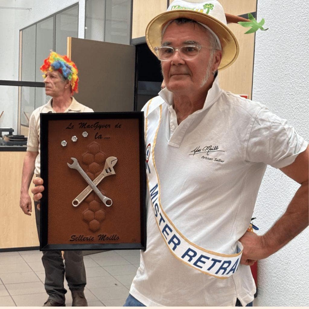 Un Départ haut en couleur 4 4 sellerie moillo pot de départ