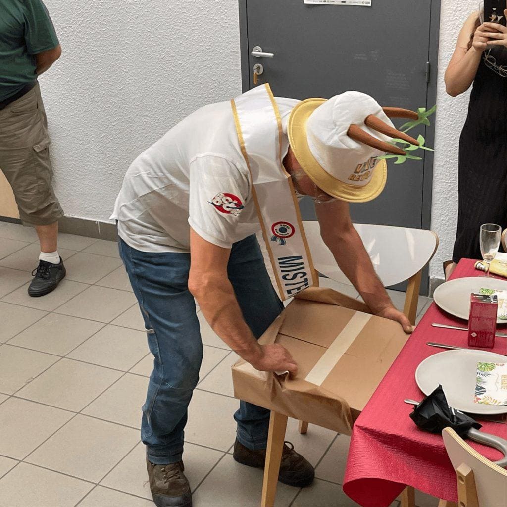 Un Départ haut en couleur 23 23 cadeau selle moillo