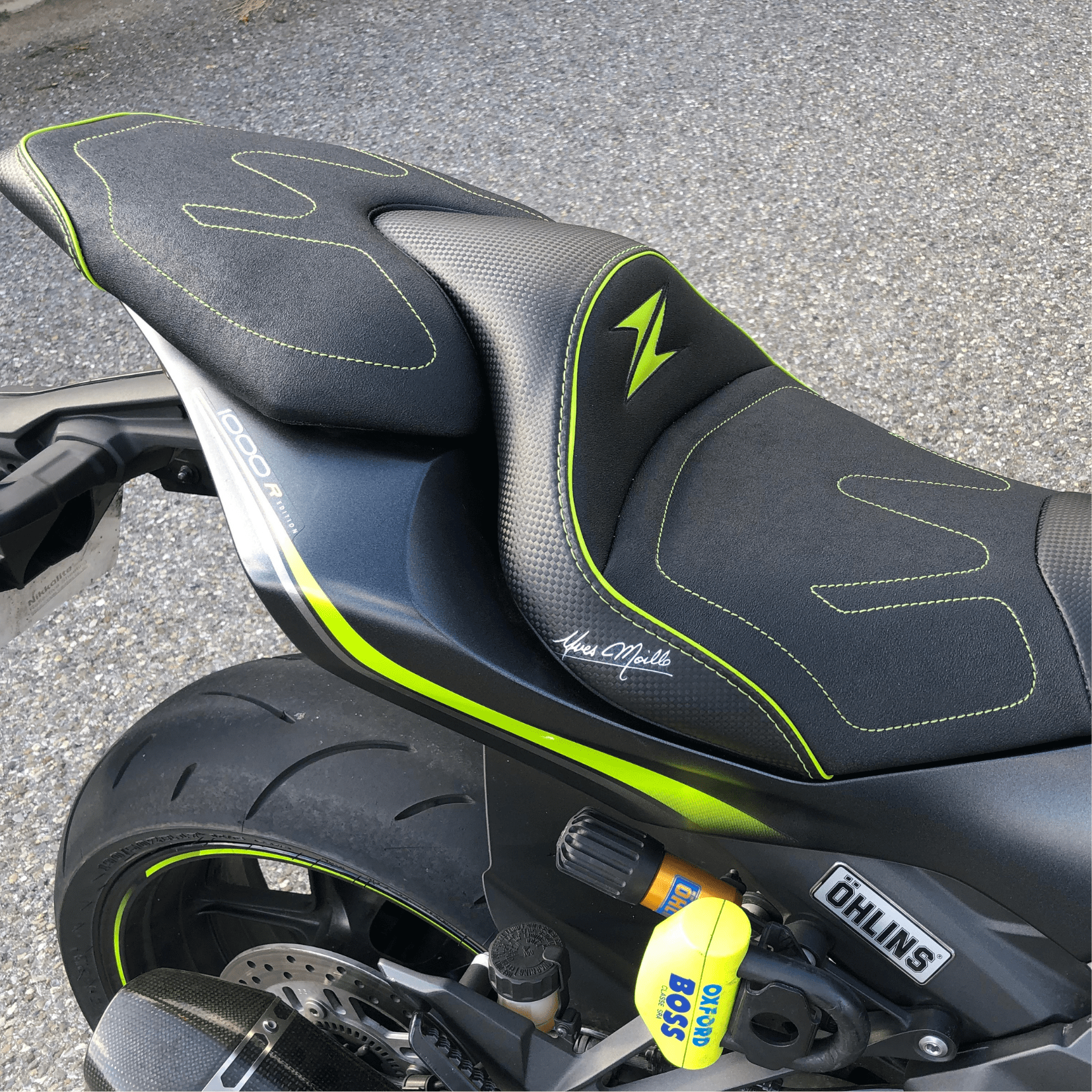 selle de moto sur mesure