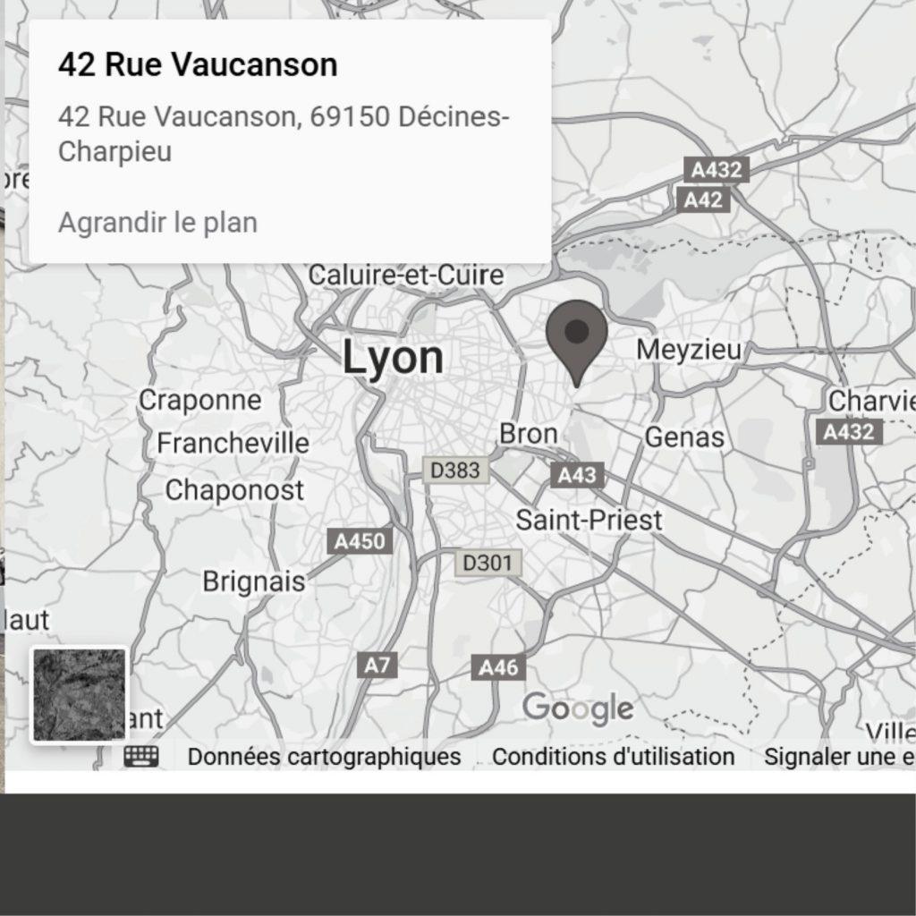 localisation sellerie Rhône alpes