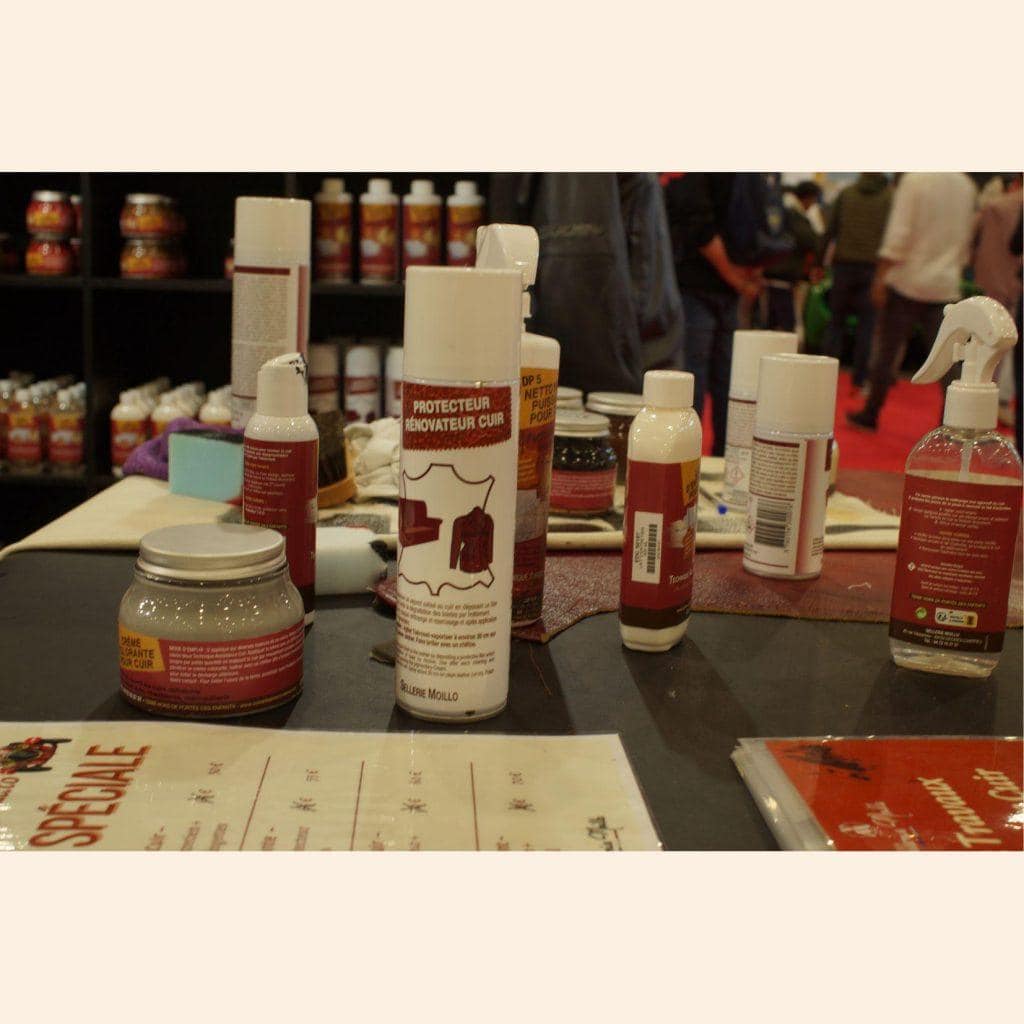 Sellerie Moillo au Salon Epoqu’Auto 2025 4 4 produit entretien et rénovation cuir