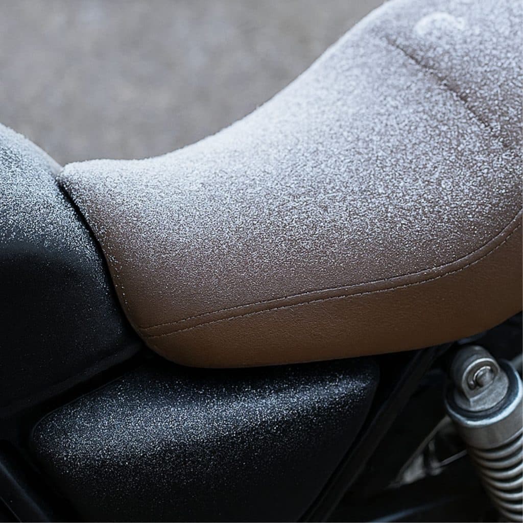 selle de moto et froid que faire