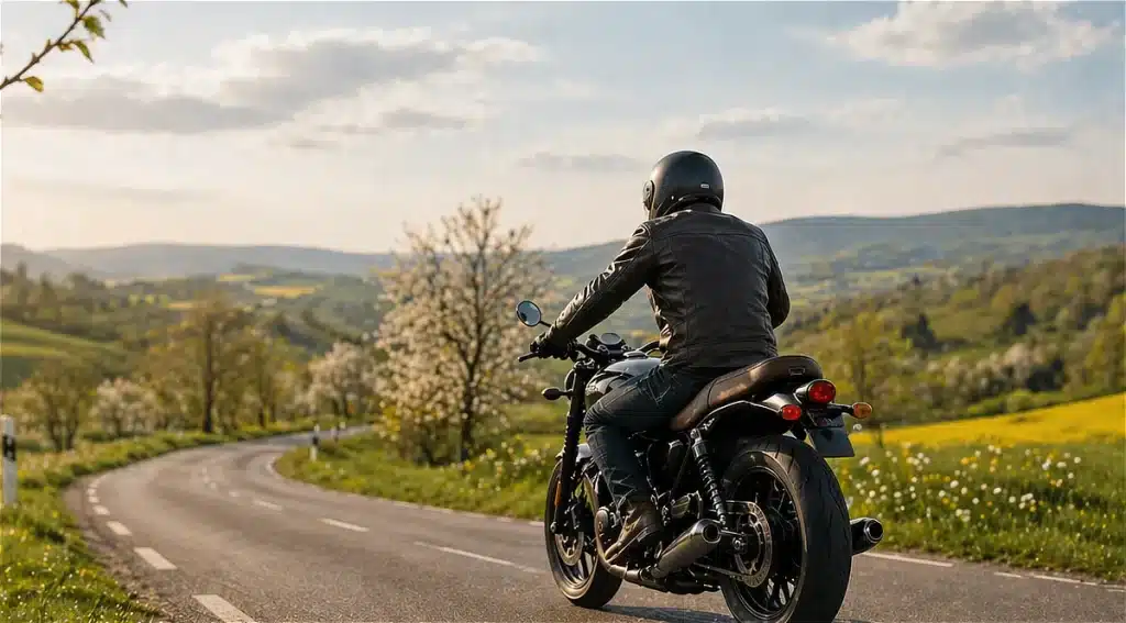 balade moto et confort