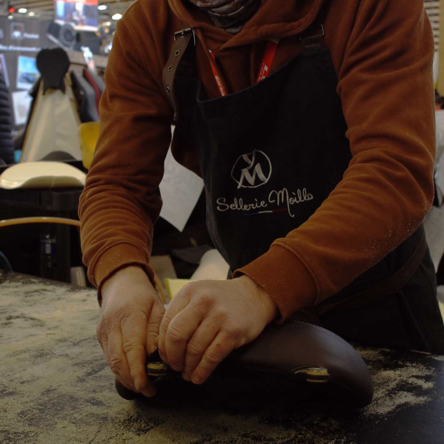 Salon du 2 roues 2025 22 22 atelier sellerie lyon moto