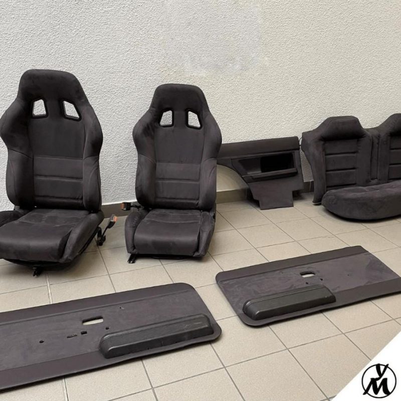 siège automobile rénover par sellerie moillo